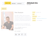 Tablet Screenshot of abhishekgite.com